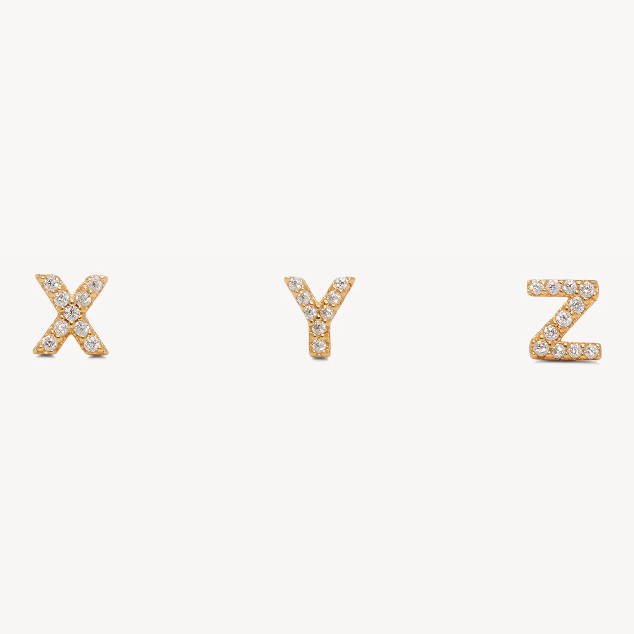 Single abc Stud Earring - Image 12