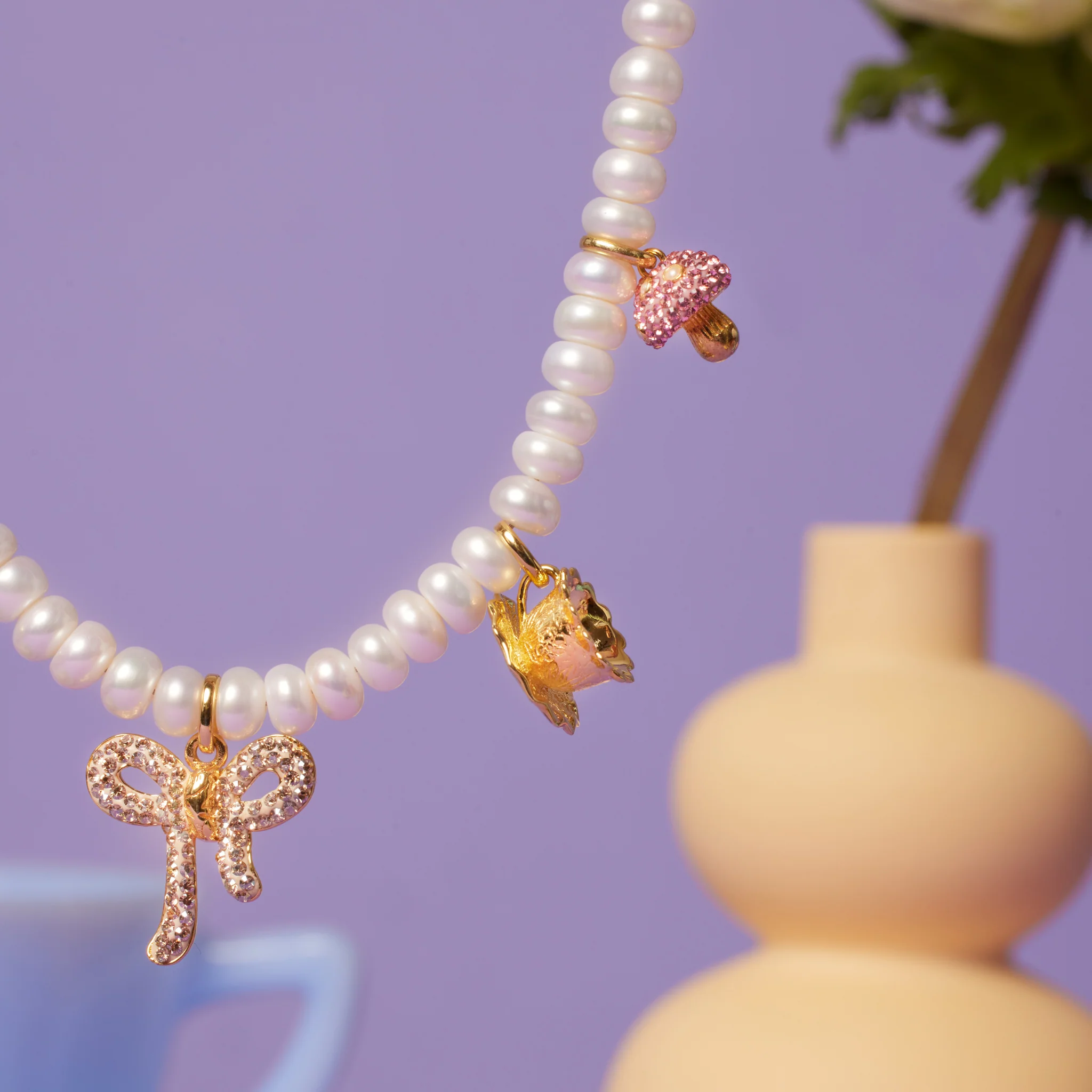Alice-Inspired Charm Necklace - Image 6