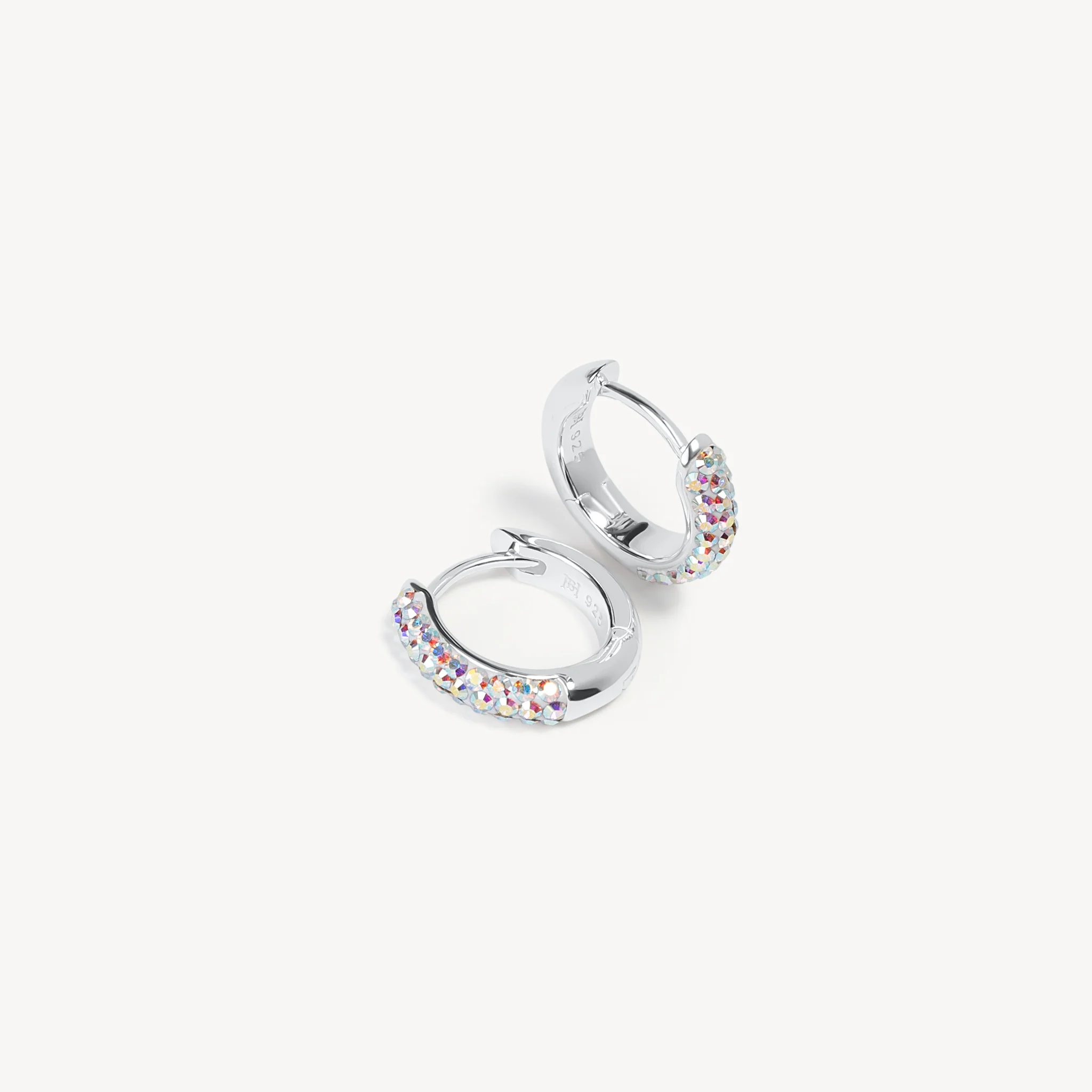 Always On Sparkle Hoop Earrings - Image 7