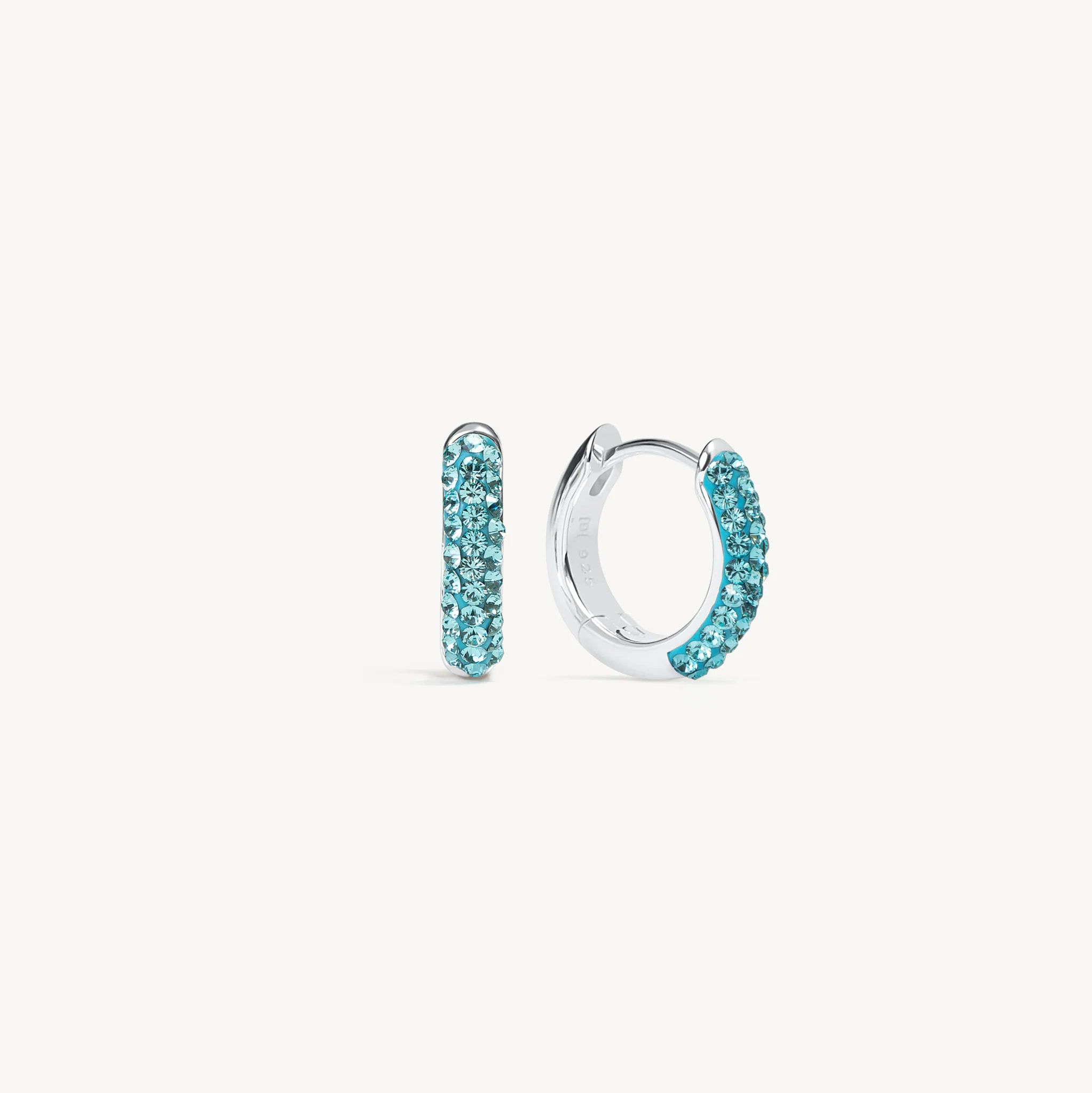 Birthstone Always On Sparkle Hoop Earrings - Image 23