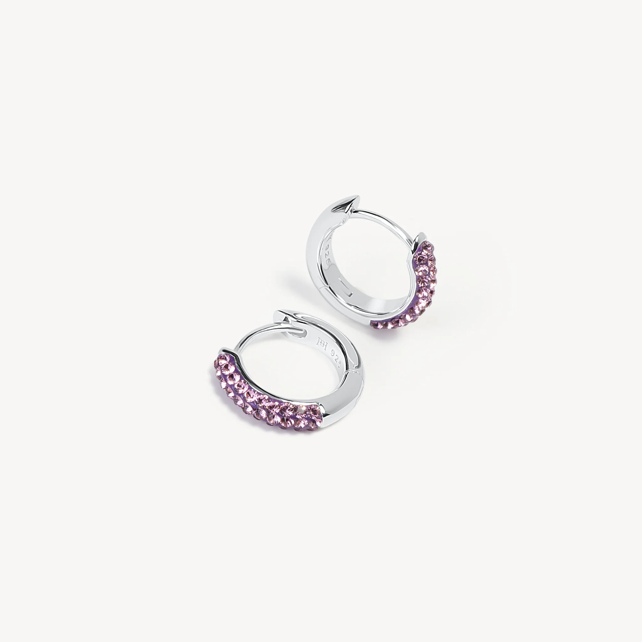 Birthstone Always On Sparkle Hoop Earrings - Image 5