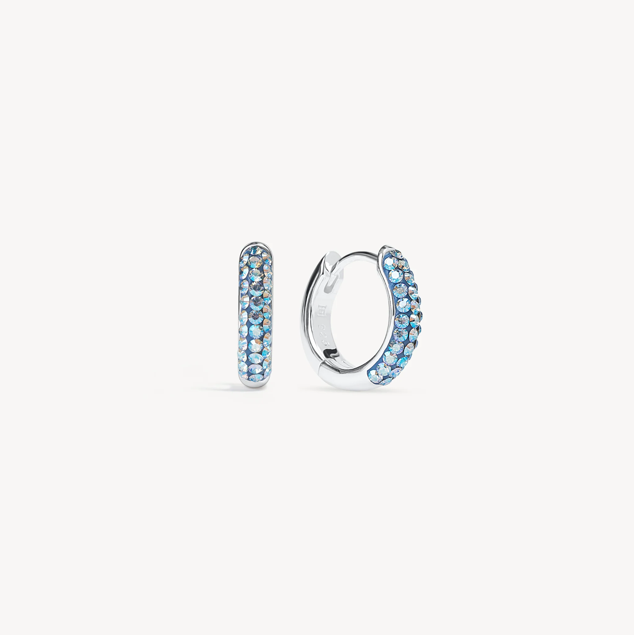 Birthstone Always On Sparkle Hoop Earrings - Image 6
