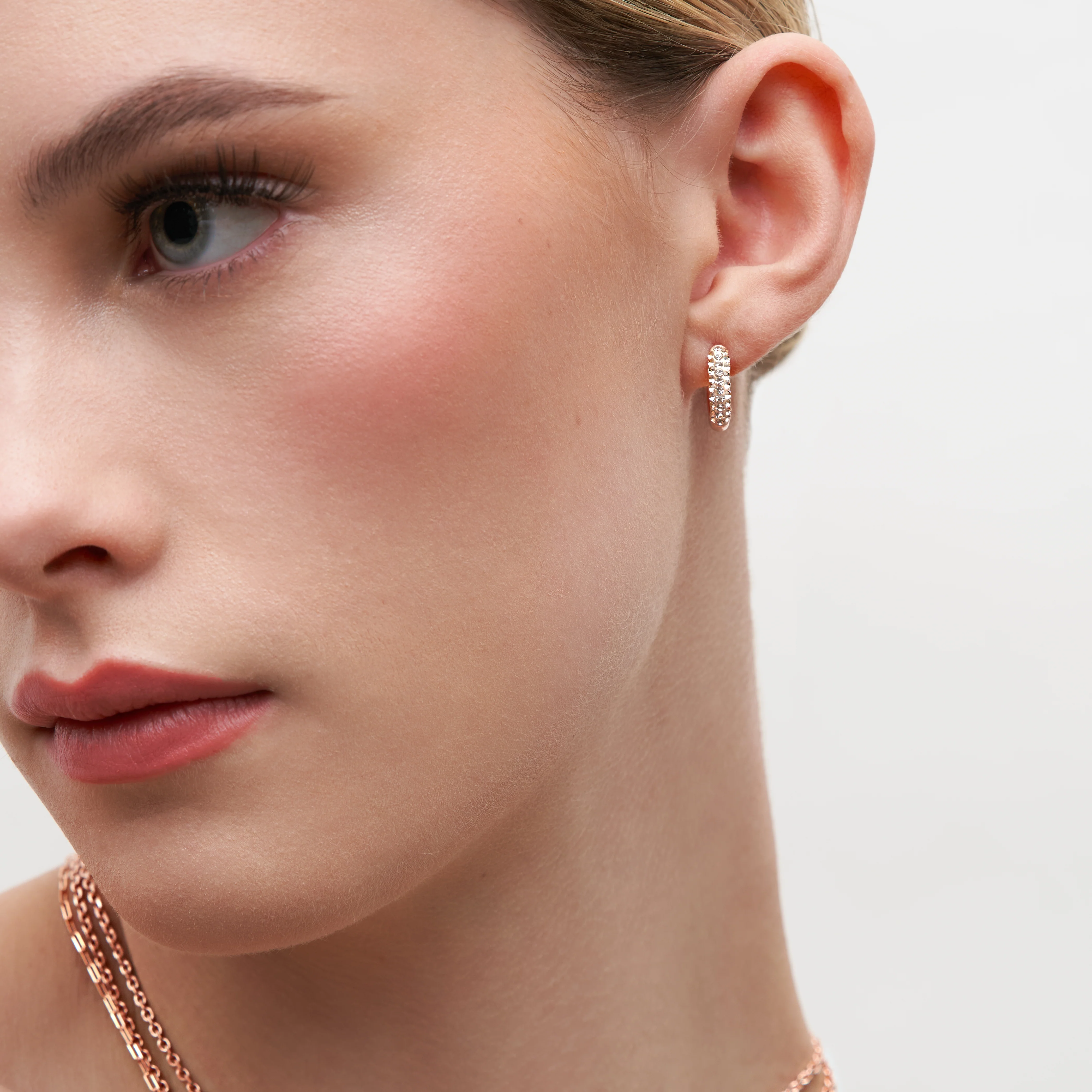 Always On Sparkle Hoop Earrings - Image 16