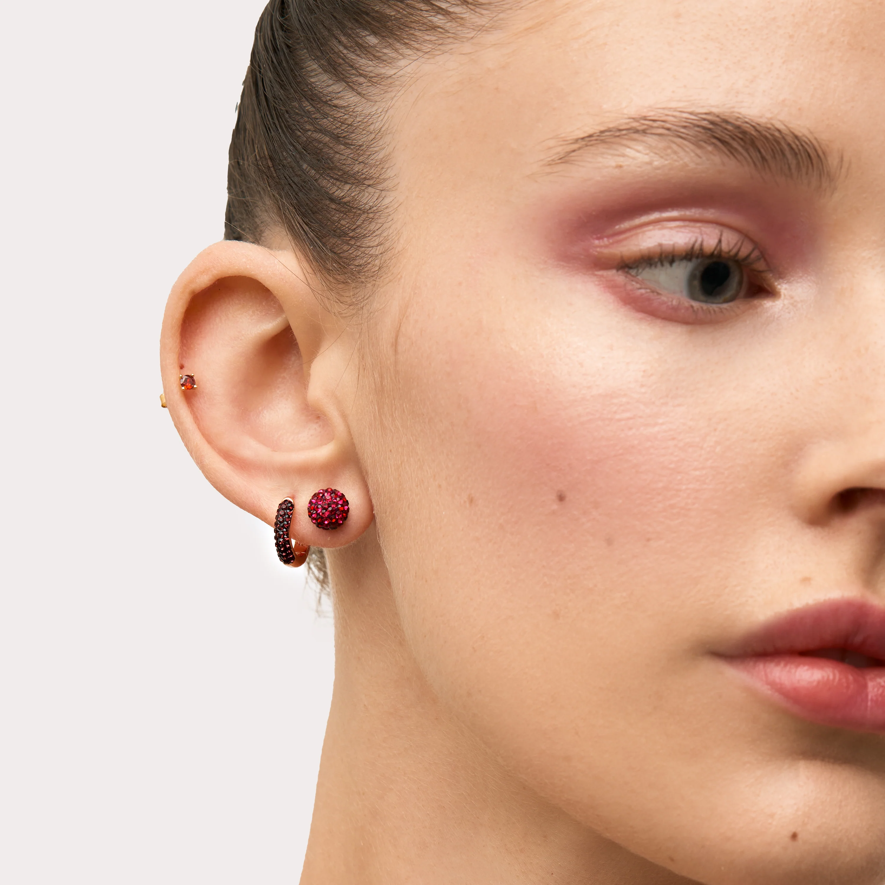 Always On Sparkle Hoop Earrings - Image 21