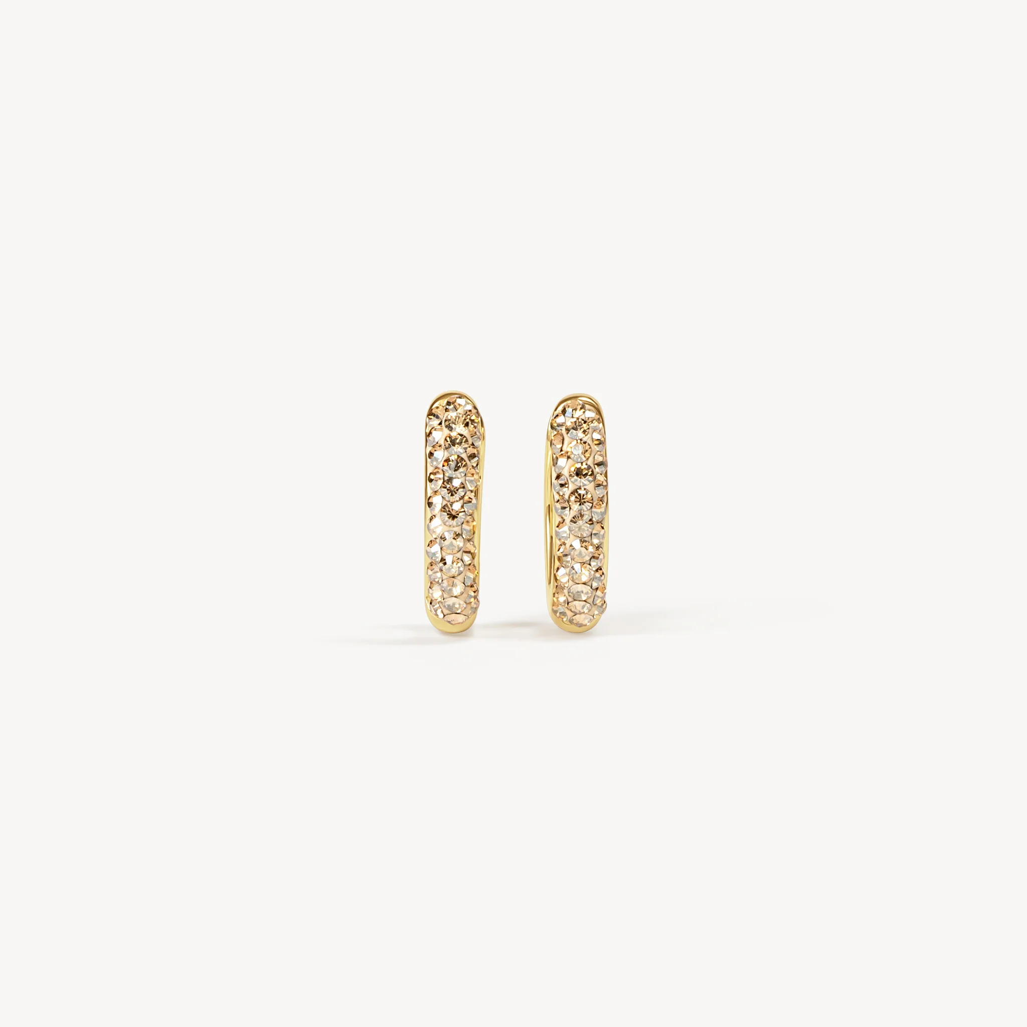 Always On Sparkle Hoop Earrings - Image 5