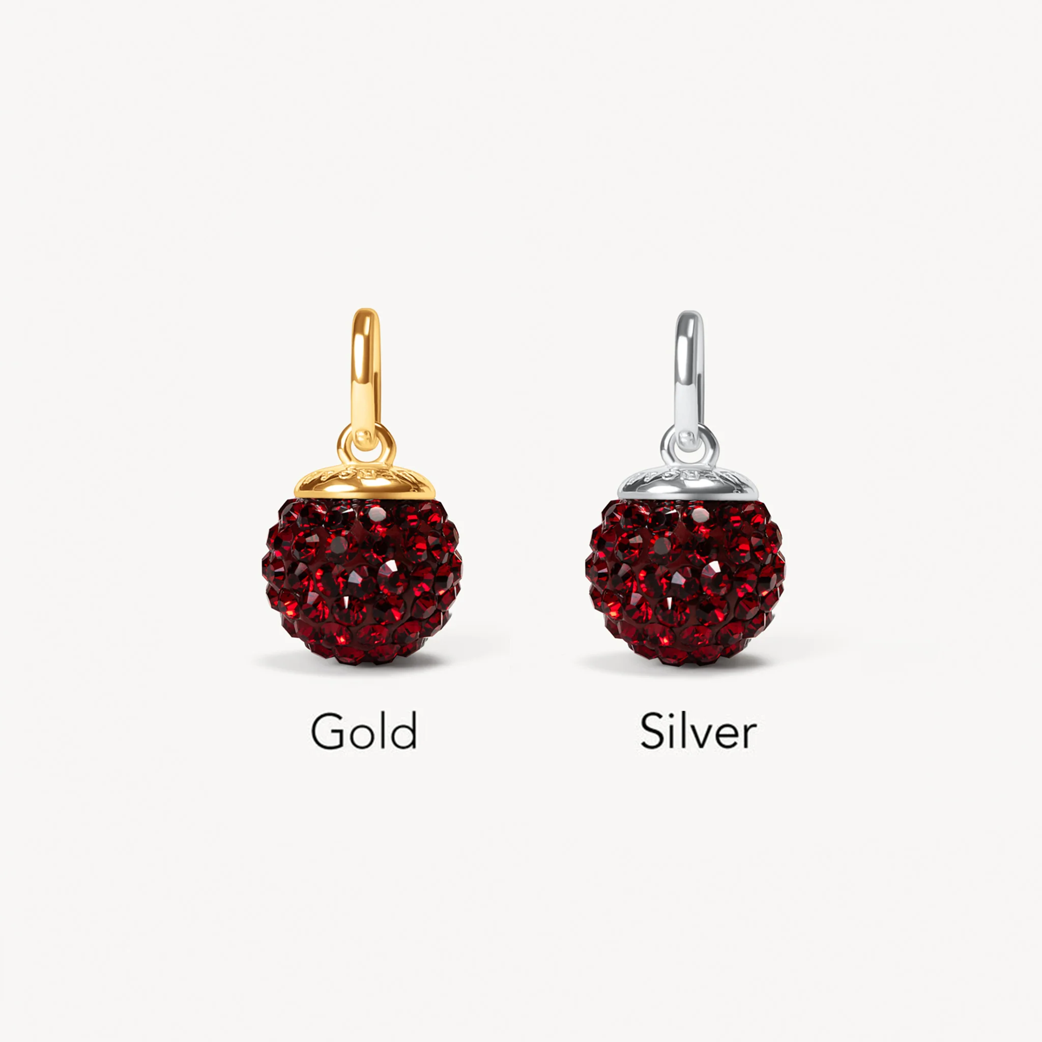 Medium Birthstone Sparkle Ball™ Charm