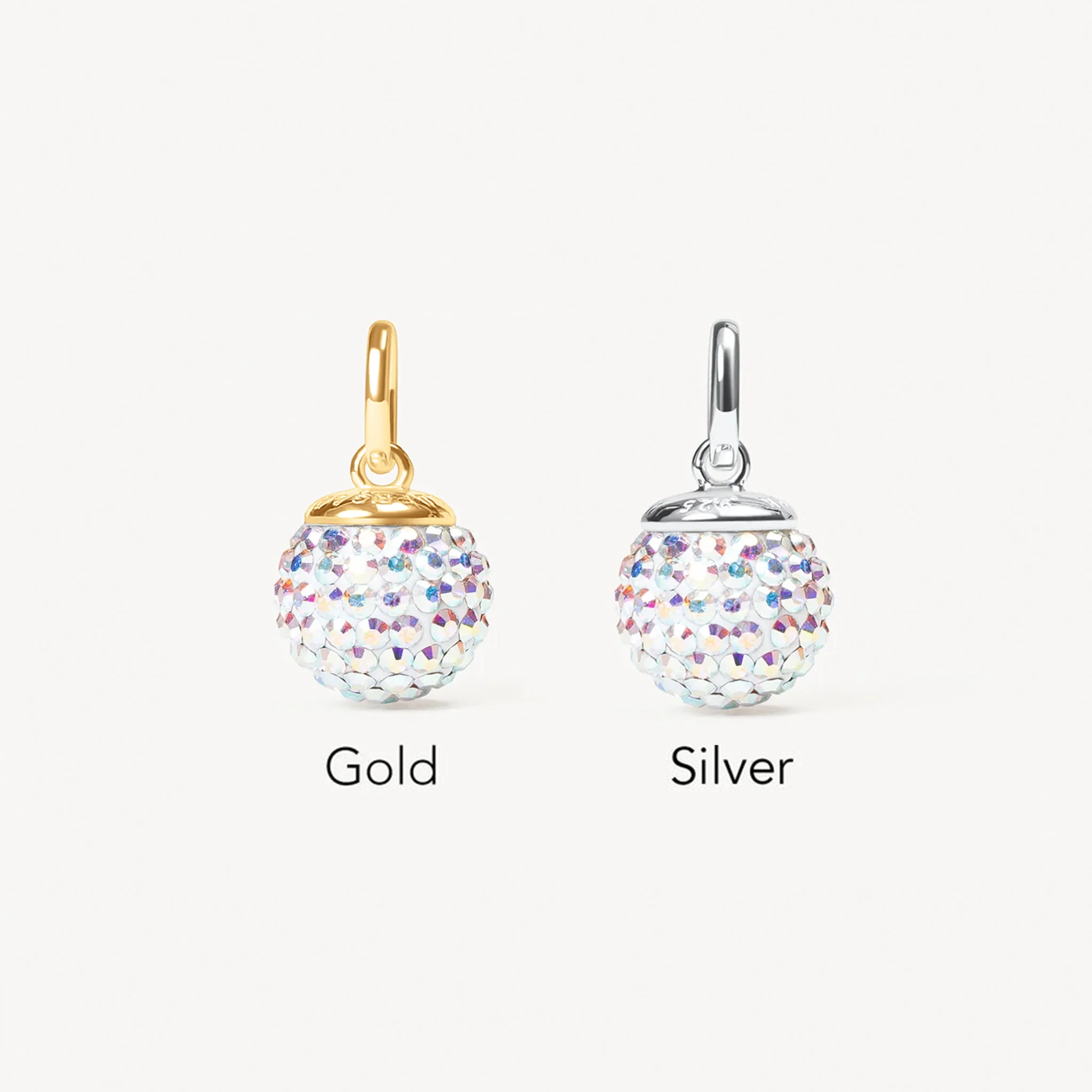Medium Birthstone Sparkle Ball™ Charm - Image 11
