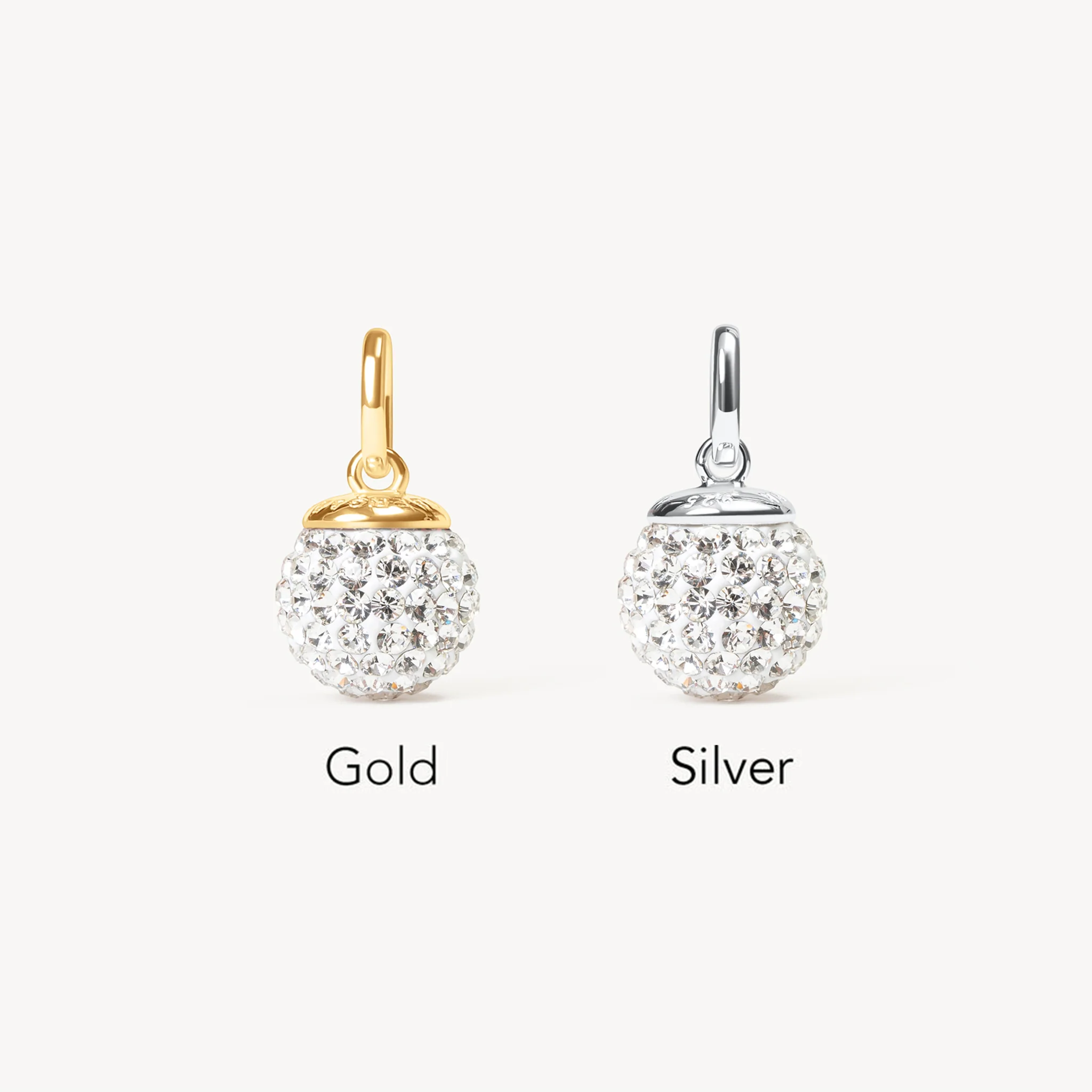 Medium Birthstone Sparkle Ball™ Charm - Image 4