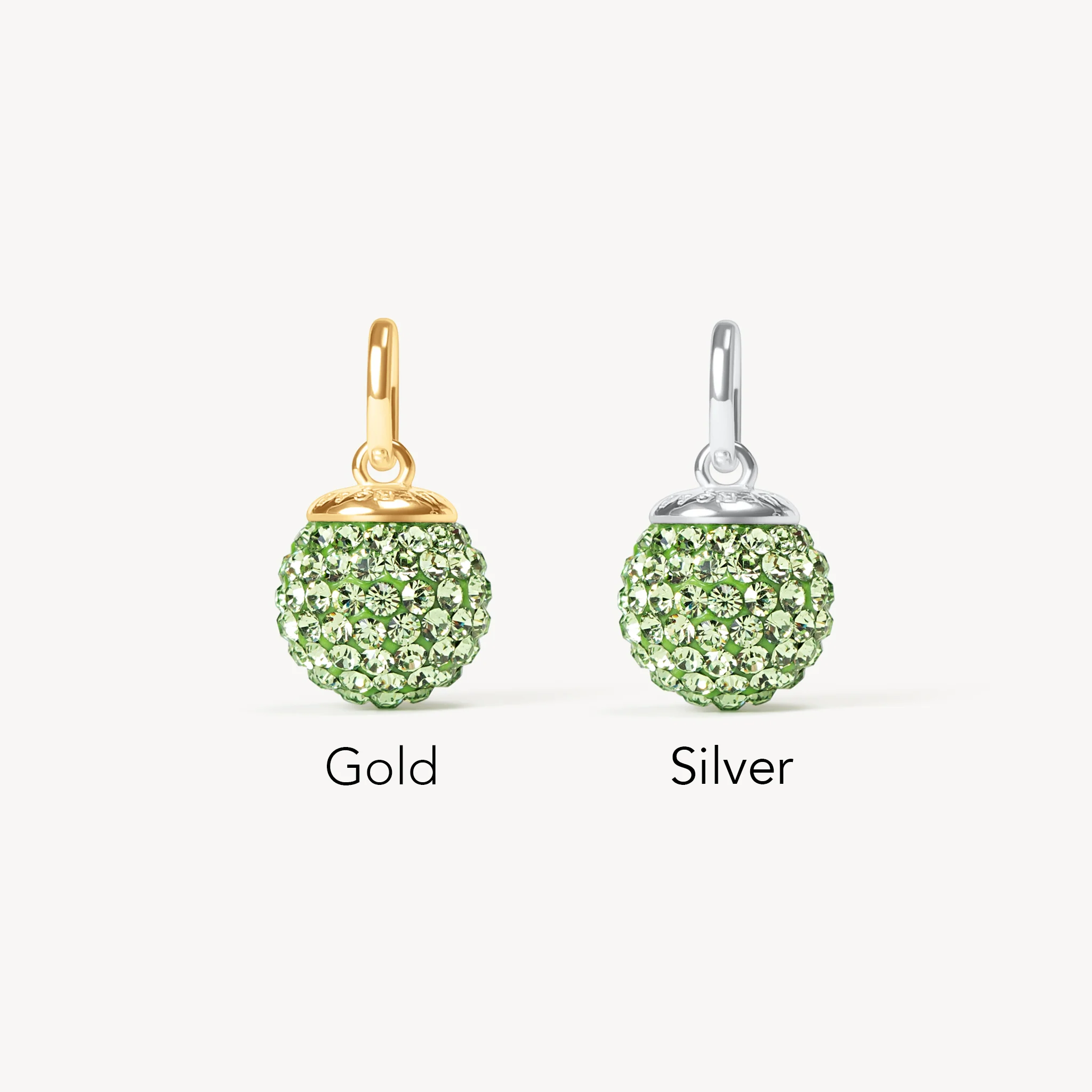 Medium Birthstone Sparkle Ball™ Charm - Image 9