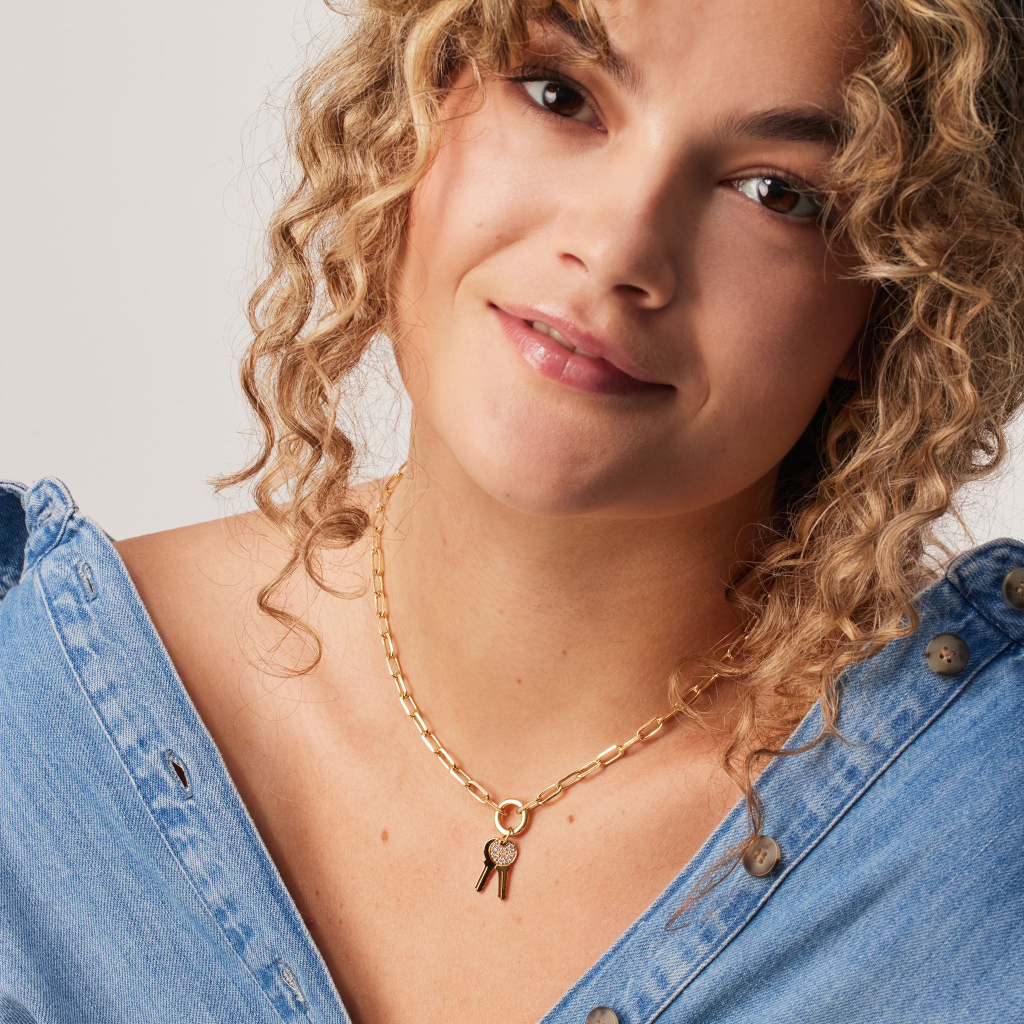 Clip Chain Charm Necklace Base - Image 6