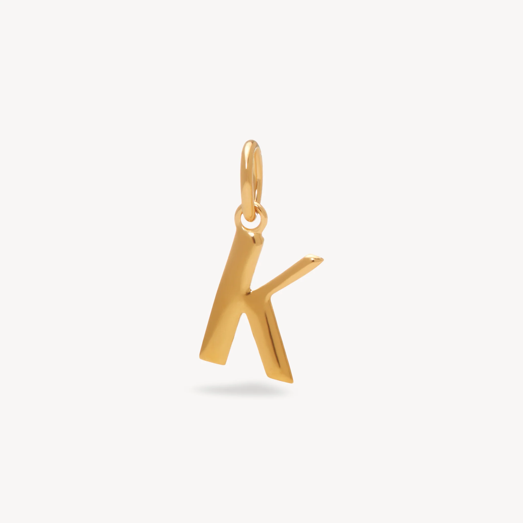 14k Gold Vermeil Letter Necklace - Image 13