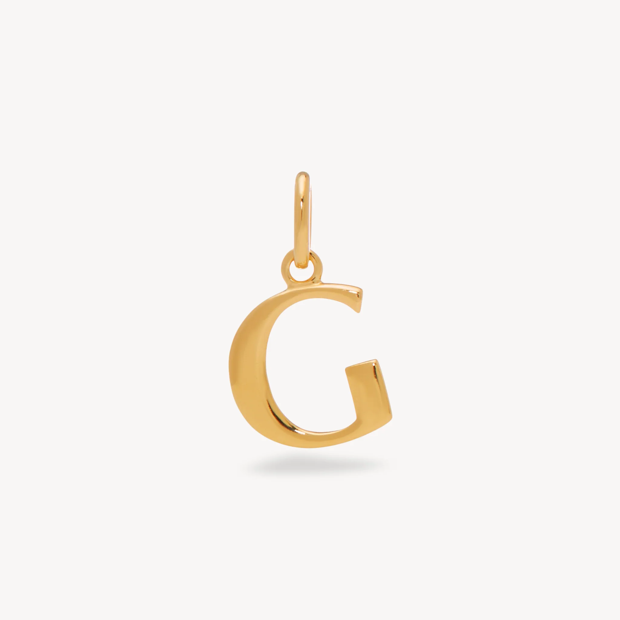 14k Gold Vermeil Letter Charm - Image 10