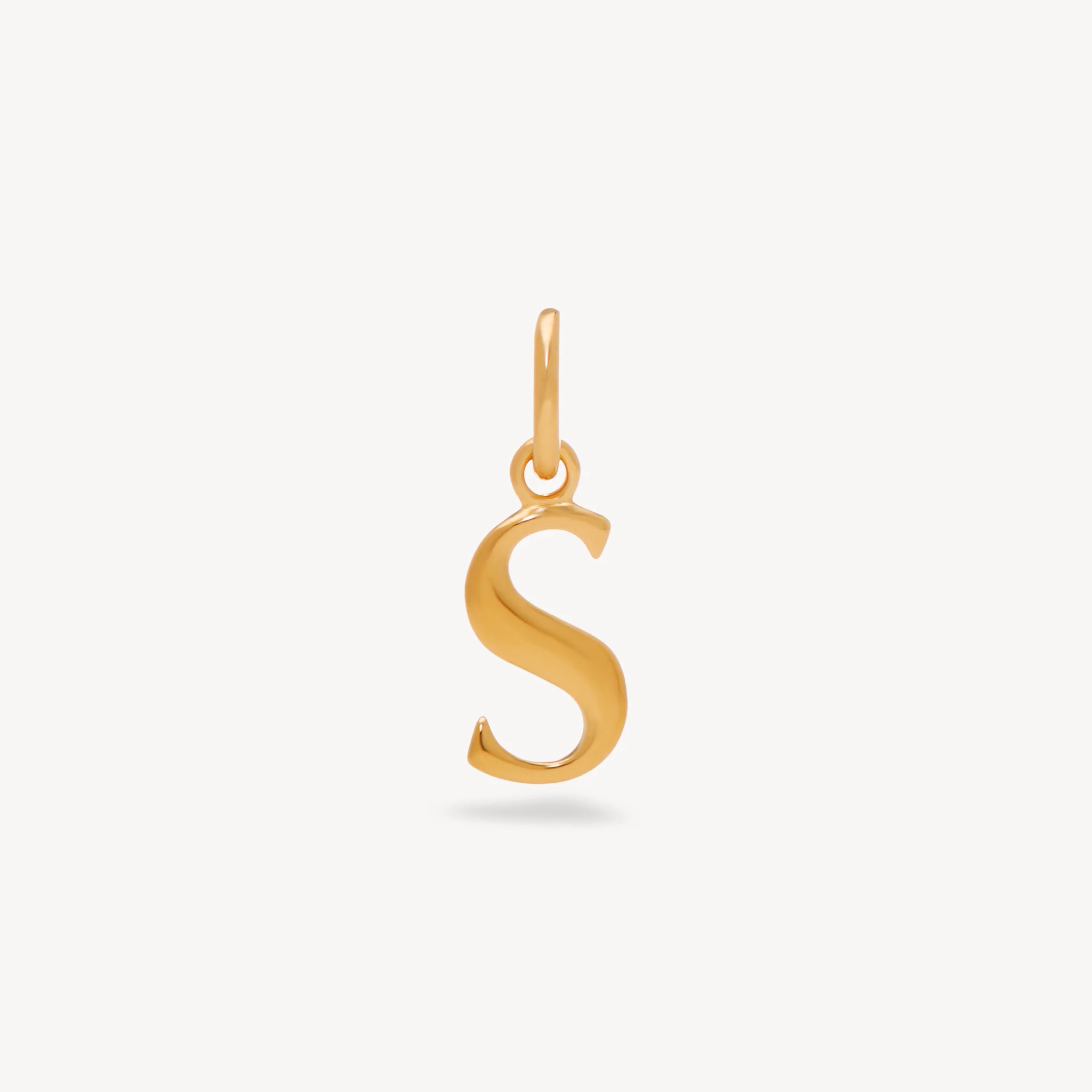 14k Gold Vermeil Letter Charm - Image 22