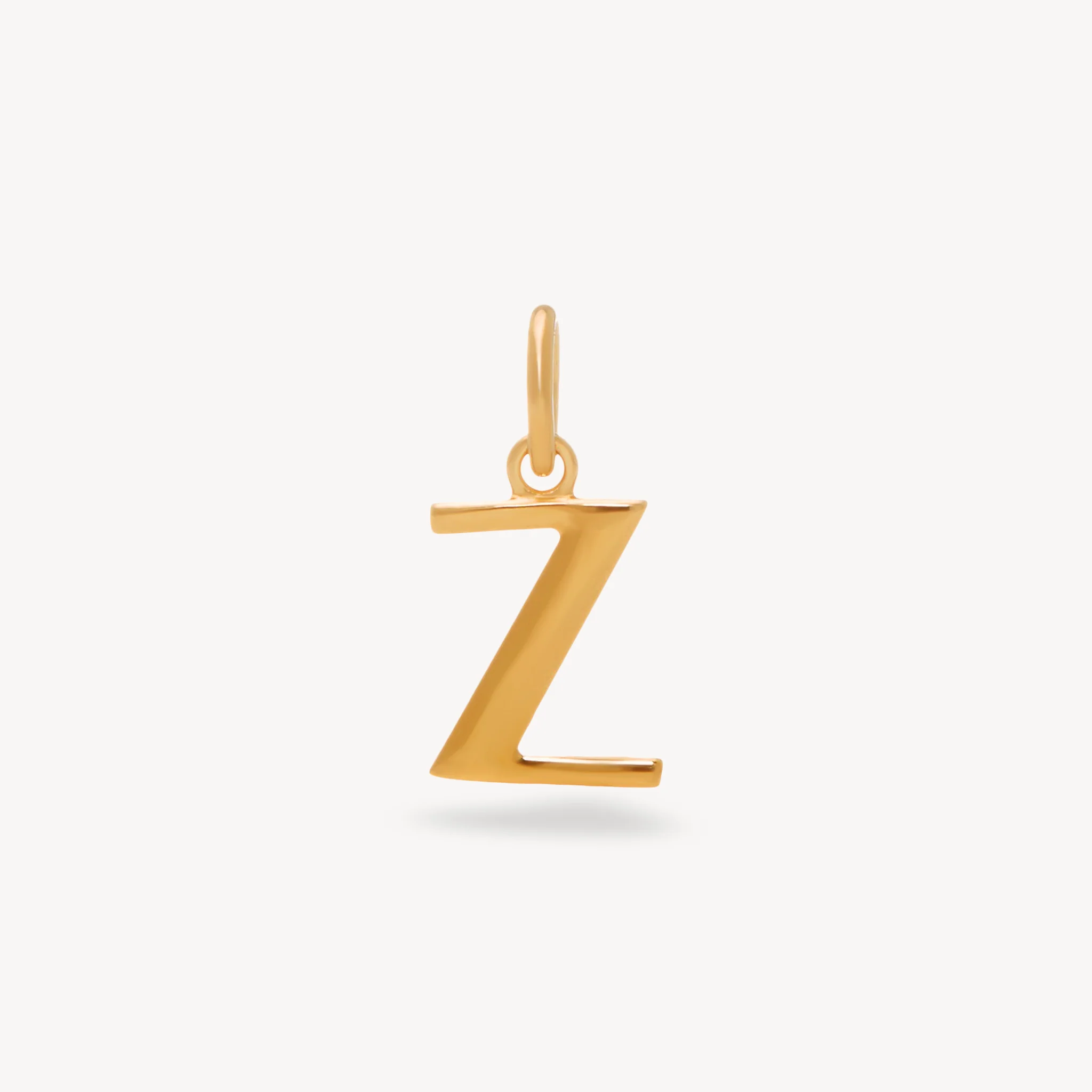 14k Gold Vermeil Letter Charm - Image 29