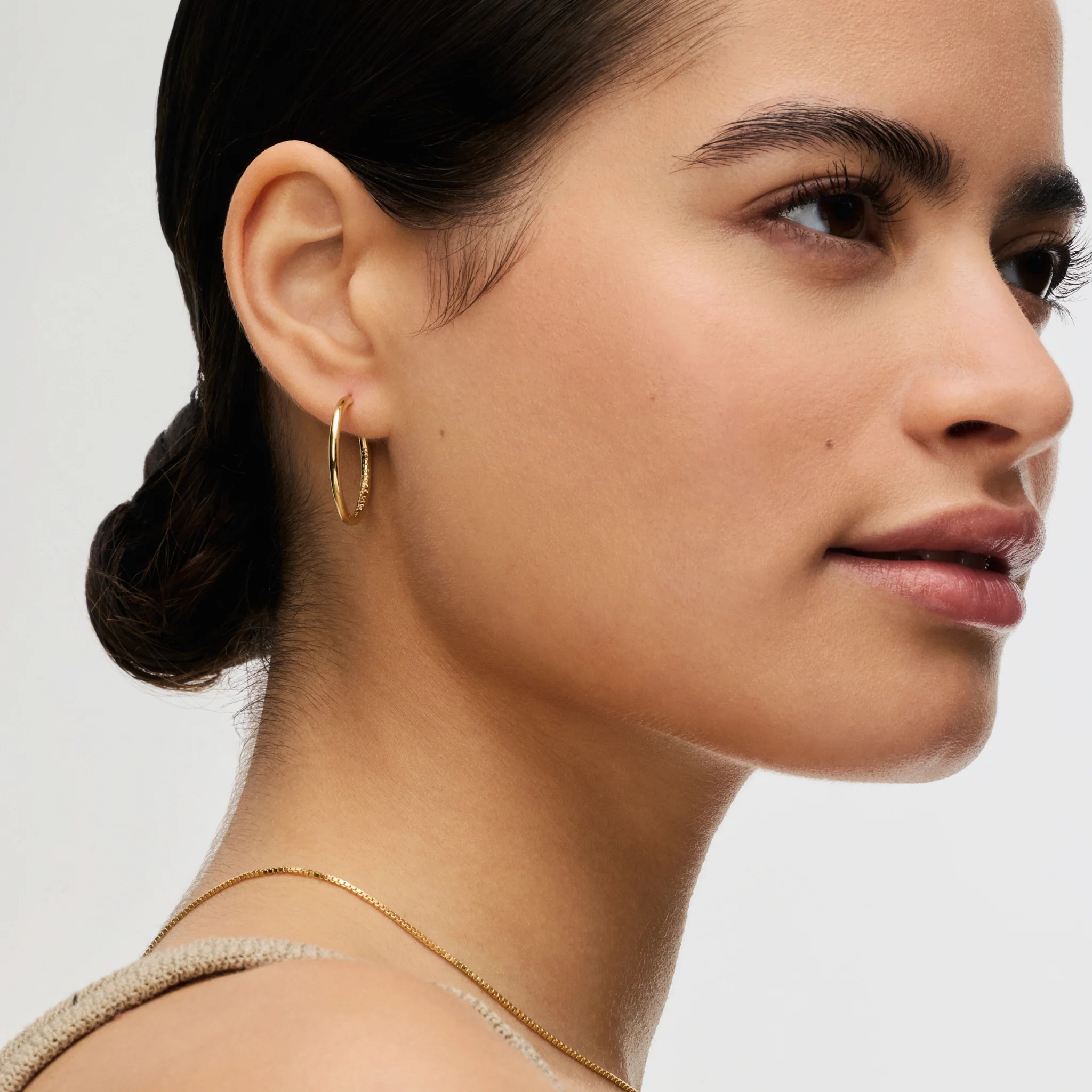 Medium Hoop Earrings - Image 4