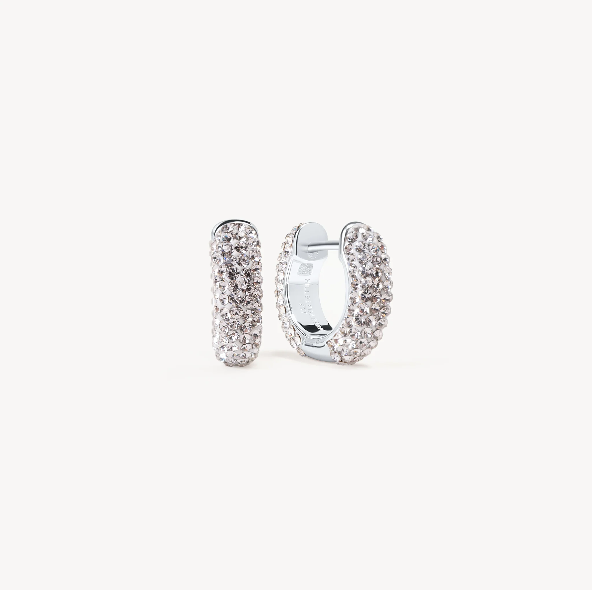 Small Sparkle Hoop Earrings - Image 10