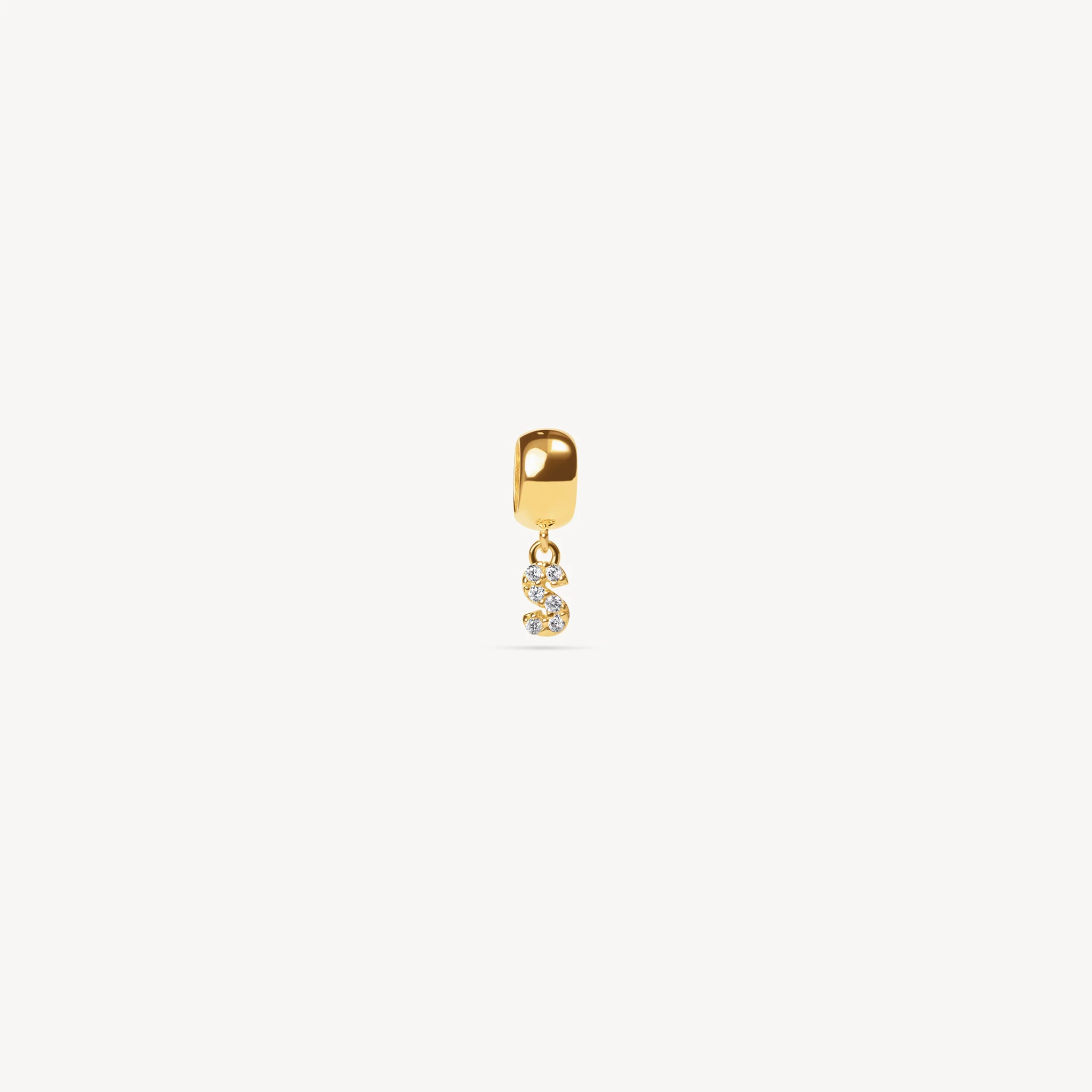 Pavé Letter Bead Charm - Image 11