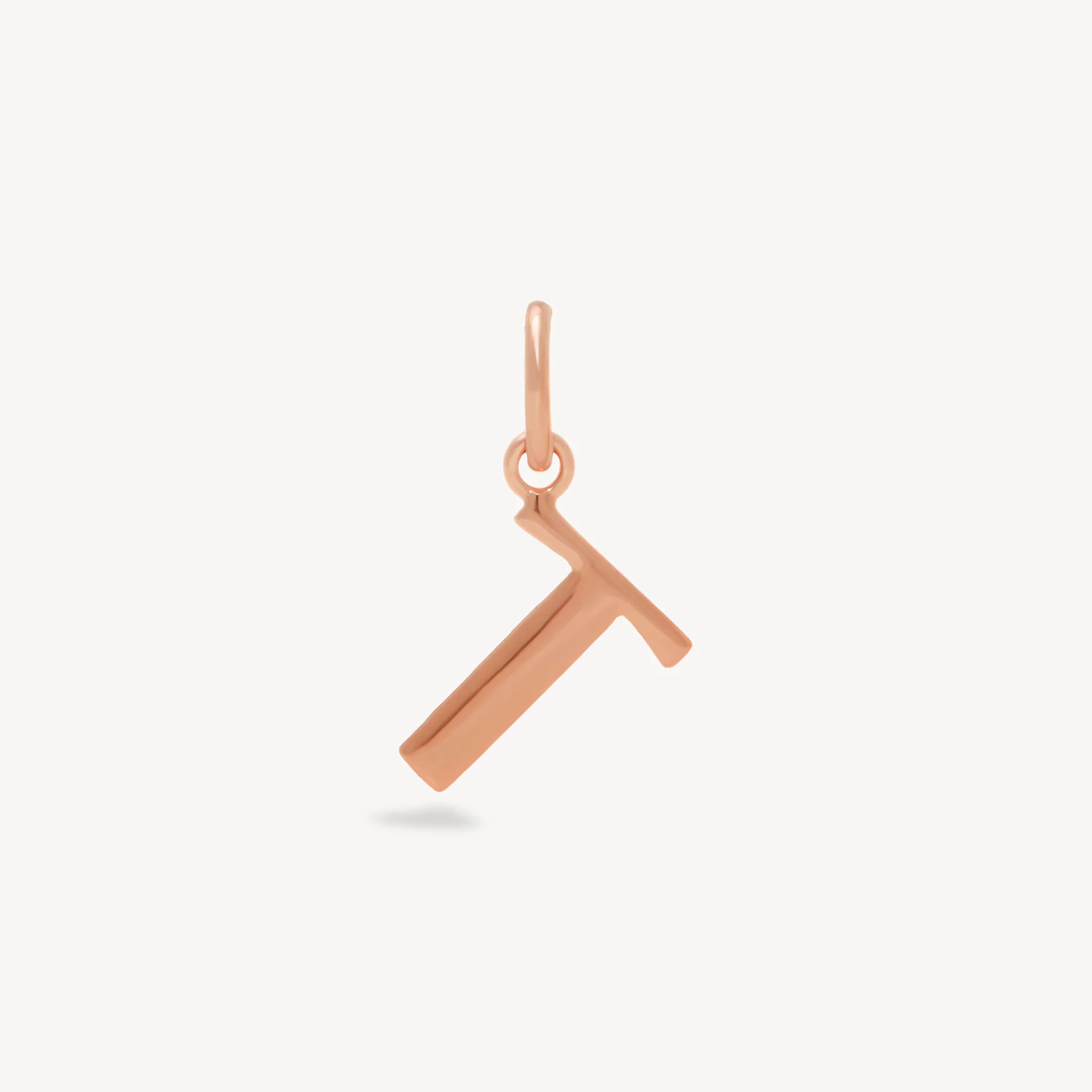 14k Rose Gold Vermeil Letter Charm - Image 23