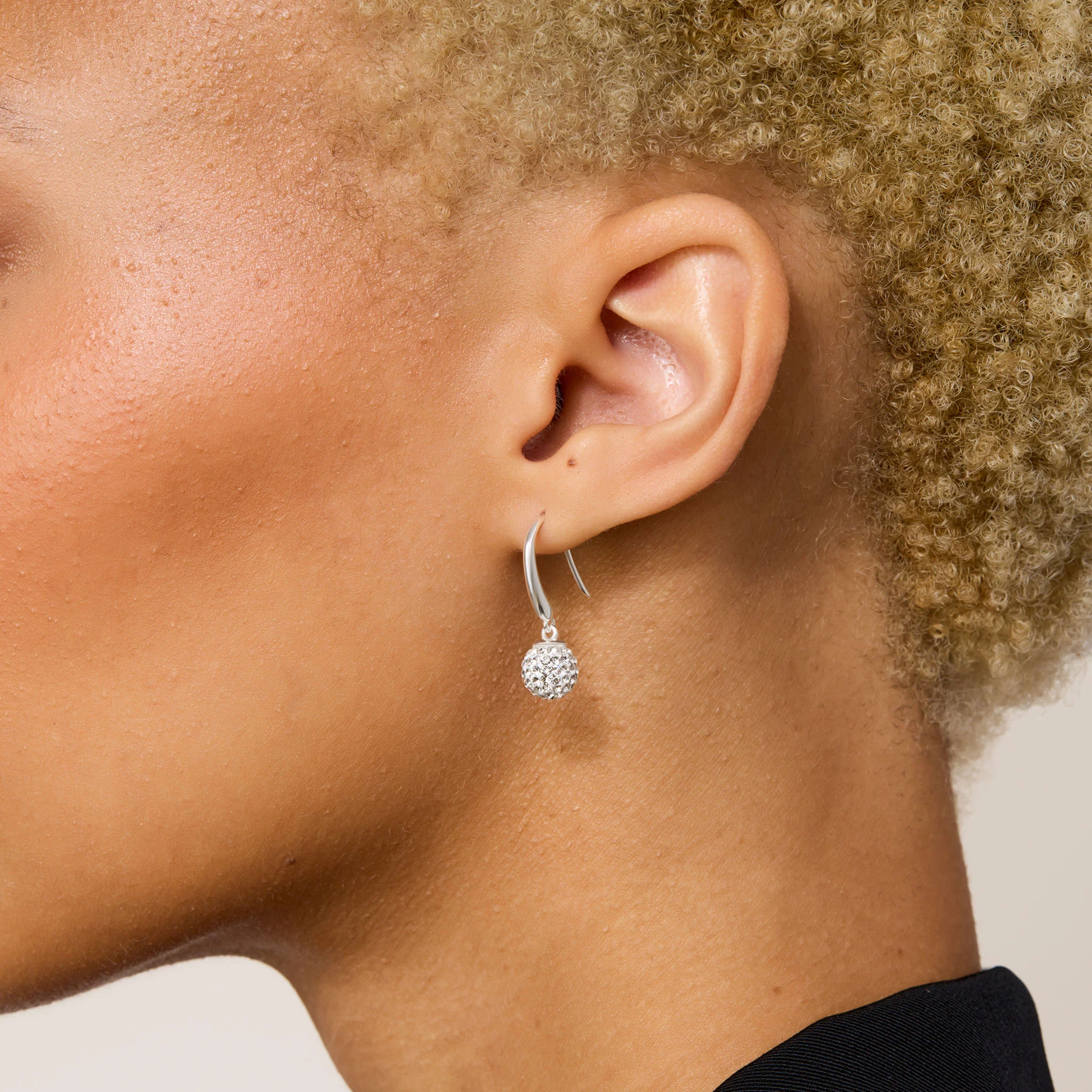Sparkle Drop Earrings - Image 4