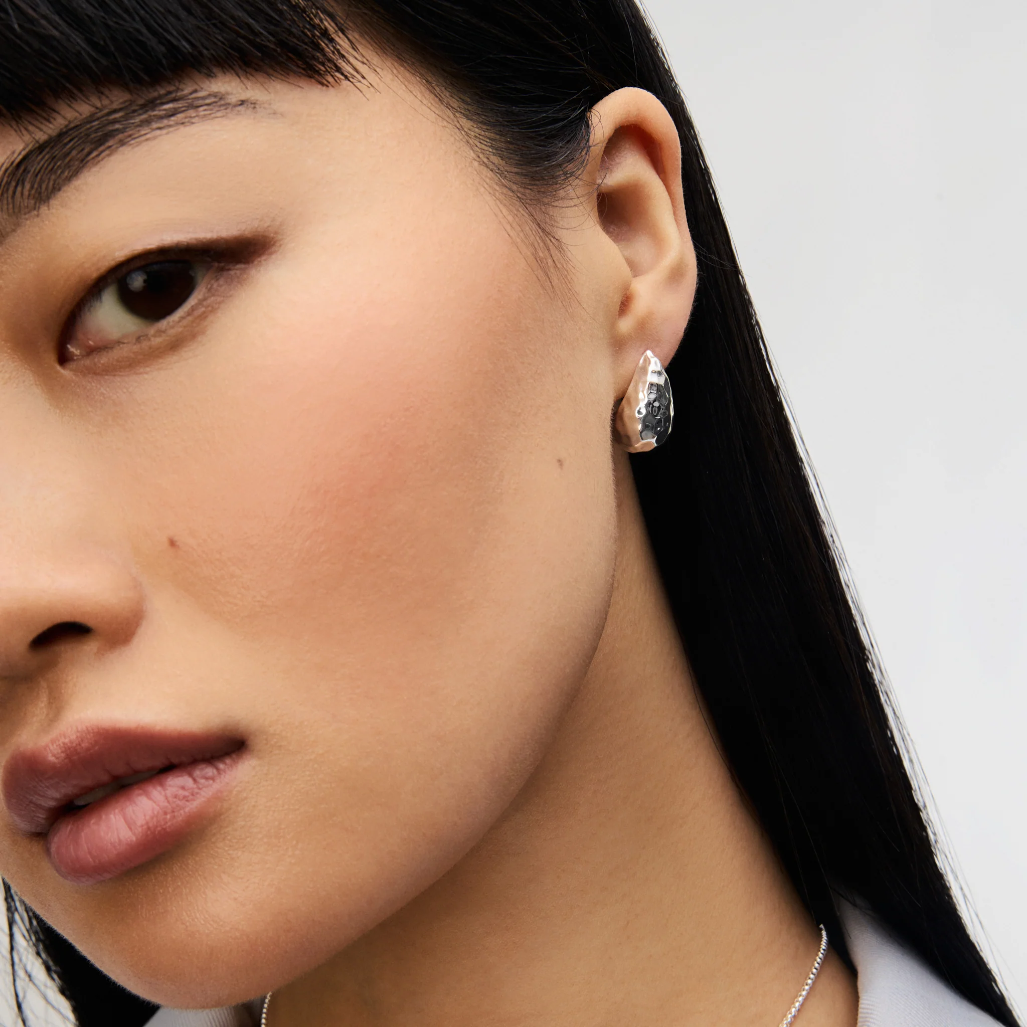 Texture Puff Earrings - Image 6